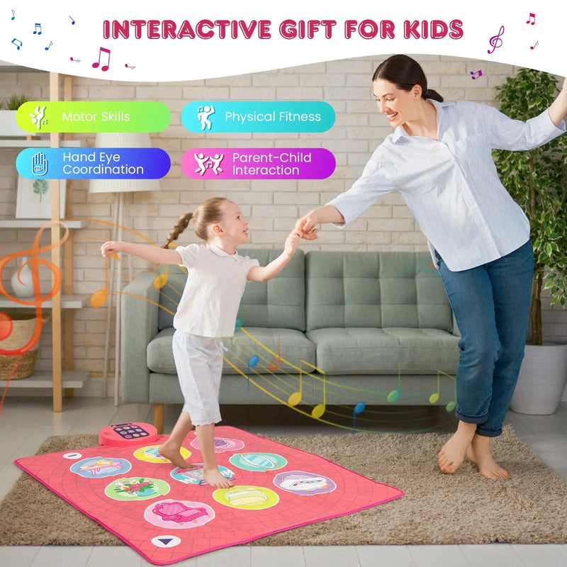Fun Dance Mat for Kids Dance Pad Game Toy by DirectDeals