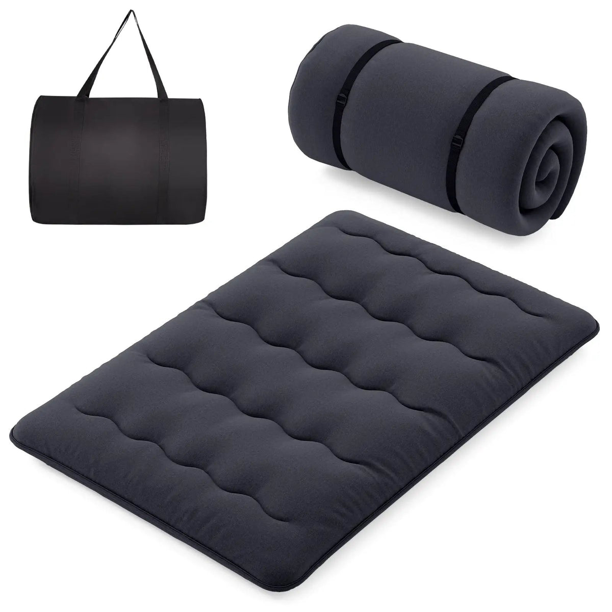 Futon Mattress with Washable Cover and Foldable Mat, photo 3 of 11