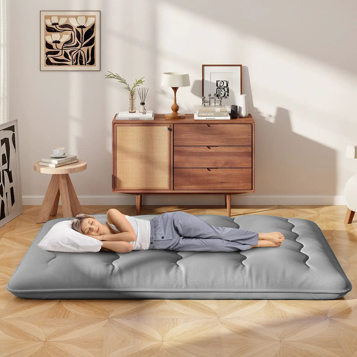 Futon Mattress with Washable Cover and Carry Bag, photo 2 of 11