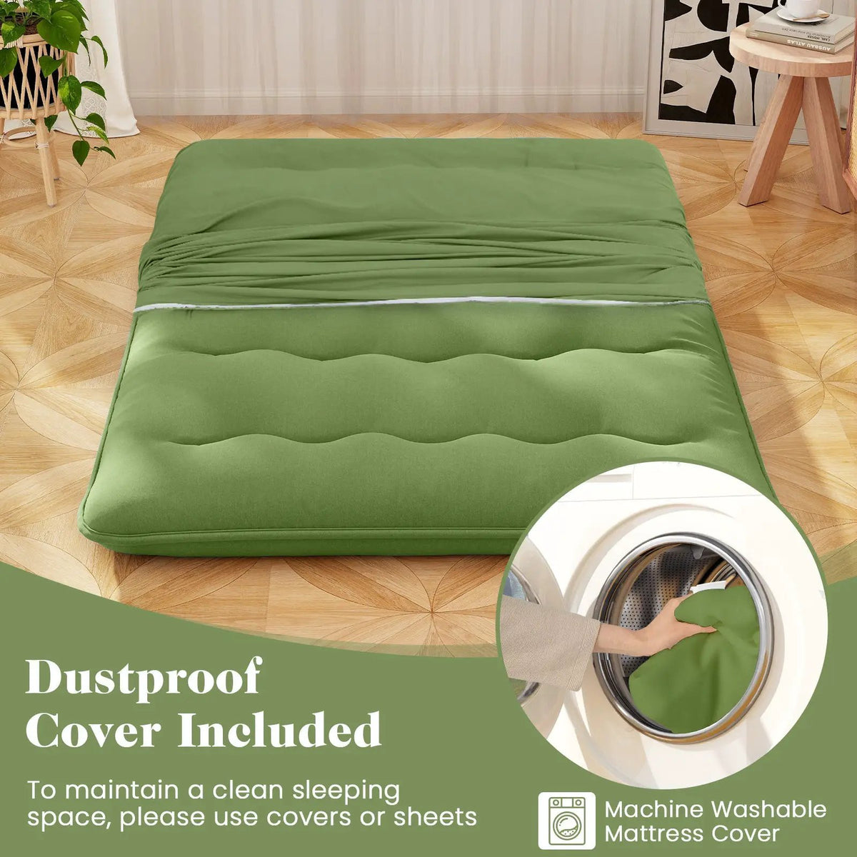 Floor Mattress with Washable Cover and Carry Bag, photo 6 of 11