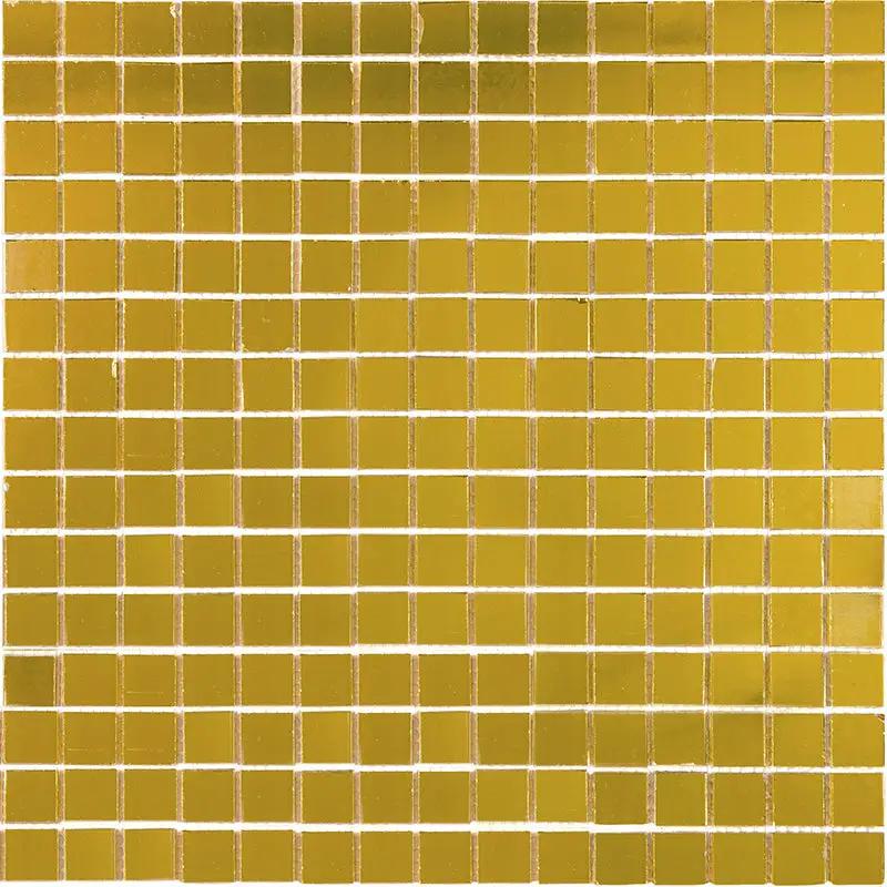 Amber Gold 12x12 Glossy Uniform Square Glass Mosaic Tile (20 pack, 20 sq ft/case) by Apollo Tile