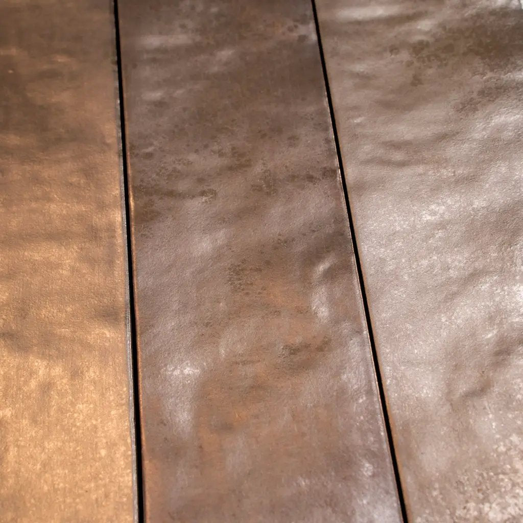 Bronze 2.5x10 Matte Ceramic Subway Tile (30 pack, 5.06 sq ft/case) by Apollo Tile