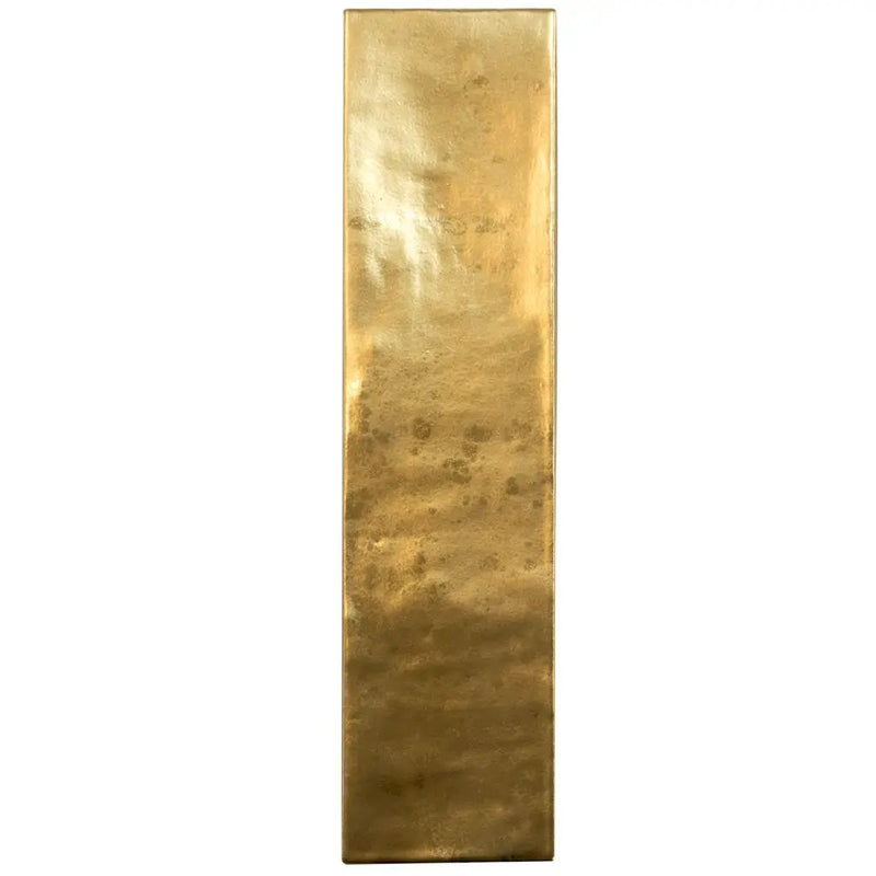 Golden Ochre 2.5x10 Matte Ceramic Subway Tile (30 pack, 5.06 sq ft/case) by Apollo Tile