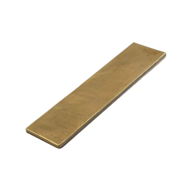 Golden Ochre 2.5x10 Matte Ceramic Subway Tile (30 pack, 5.06 sq ft/case) by Apollo Tile