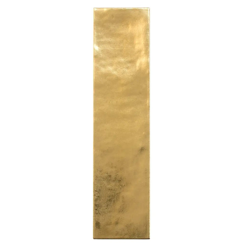 Golden Ochre 2.5x10 Matte Ceramic Subway Tile (30 pack, 5.06 sq ft/case) by Apollo Tile