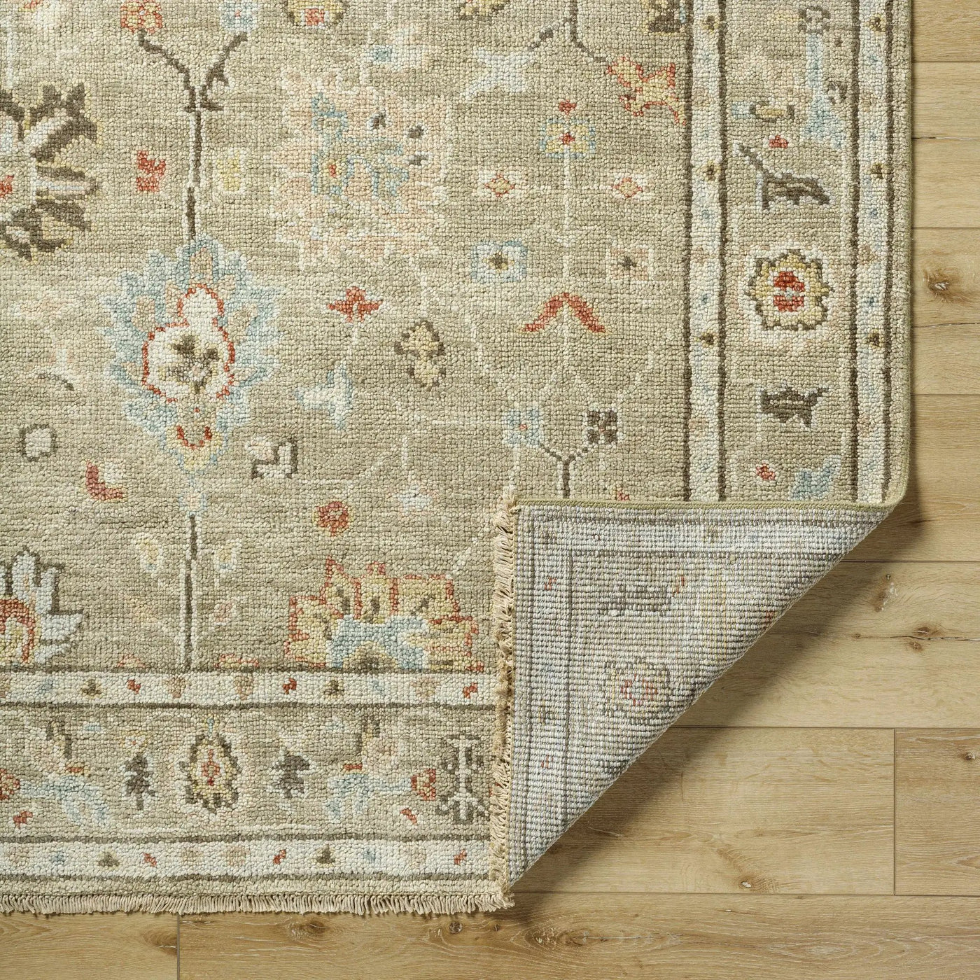 Gammad Hand Knotted Wool Area Rug - Clearance by Boutique Rugs