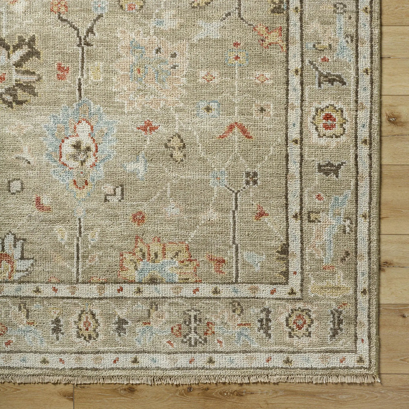 Gammad Hand Knotted Wool Area Rug - Clearance by Boutique Rugs