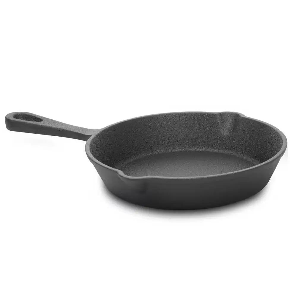 3-Piece Cast Iron Cookware Set with 8-inch 6-inch and 10-inch Skillet Frying Pan by HomePacific