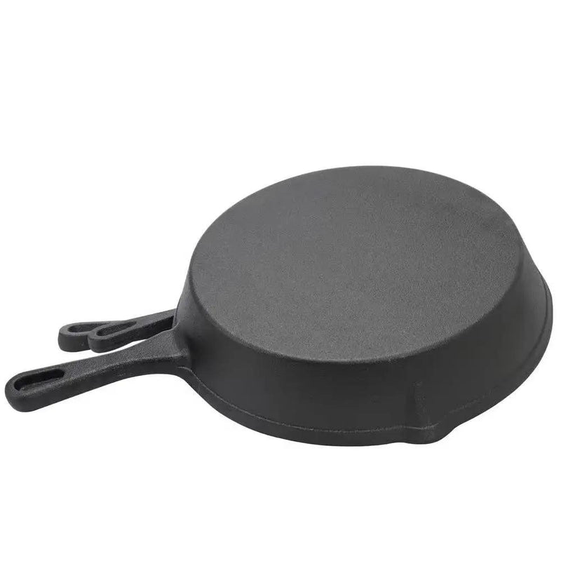 3-Piece Cast Iron Cookware Set with 8-inch 6-inch and 10-inch Skillet Frying Pan by HomePacific