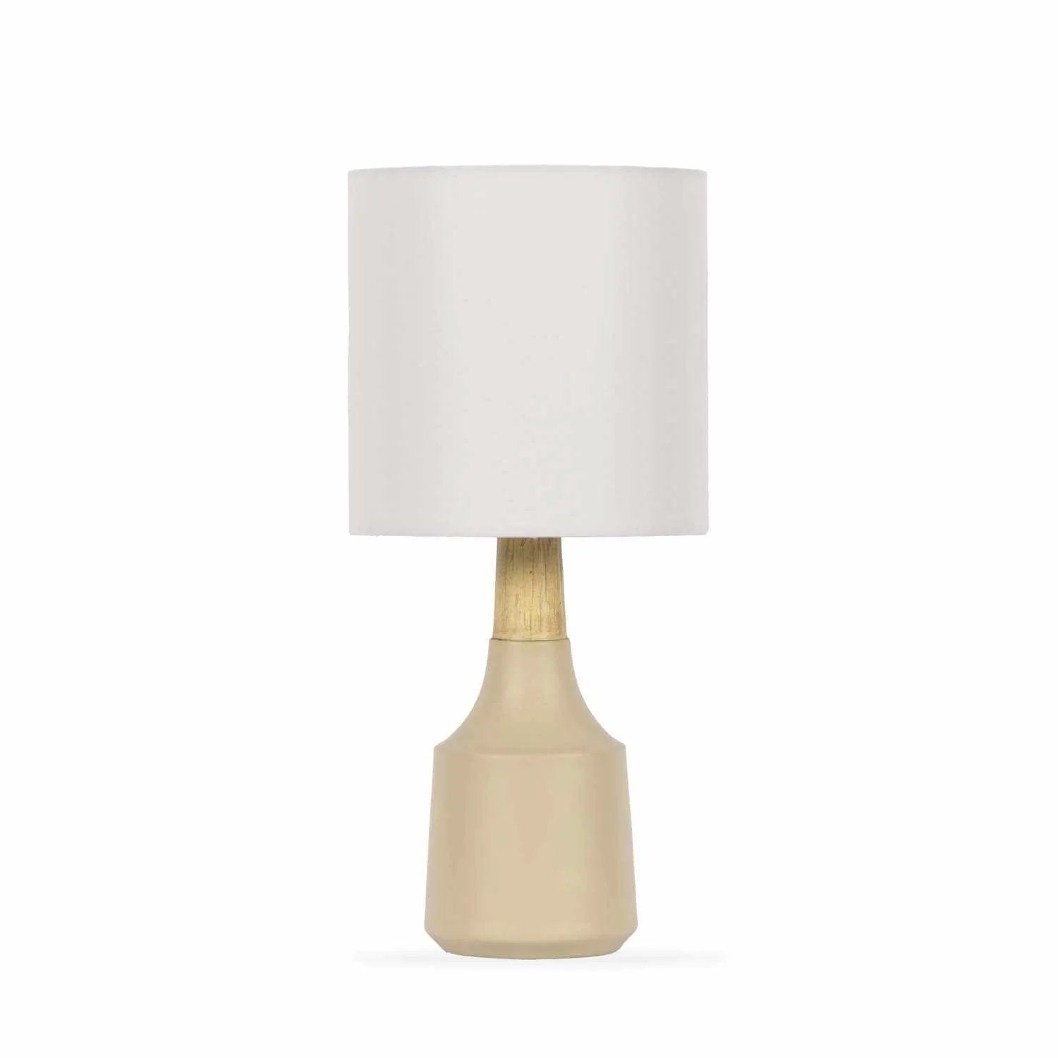 Gattaran Ivory & White Table Lamp by Boutique Rugs