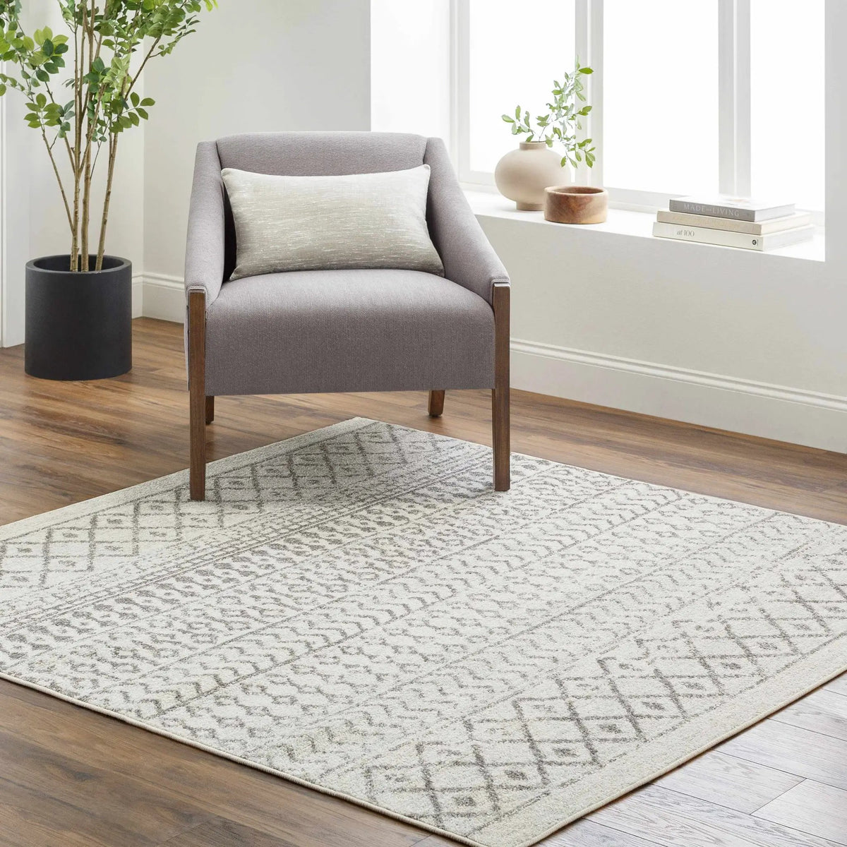 Genji Area Rug, installed in a room 10
