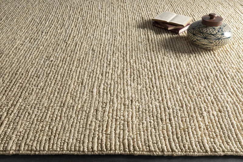 Glover Bleached Braided Jute Carpet by Boutique Rugs