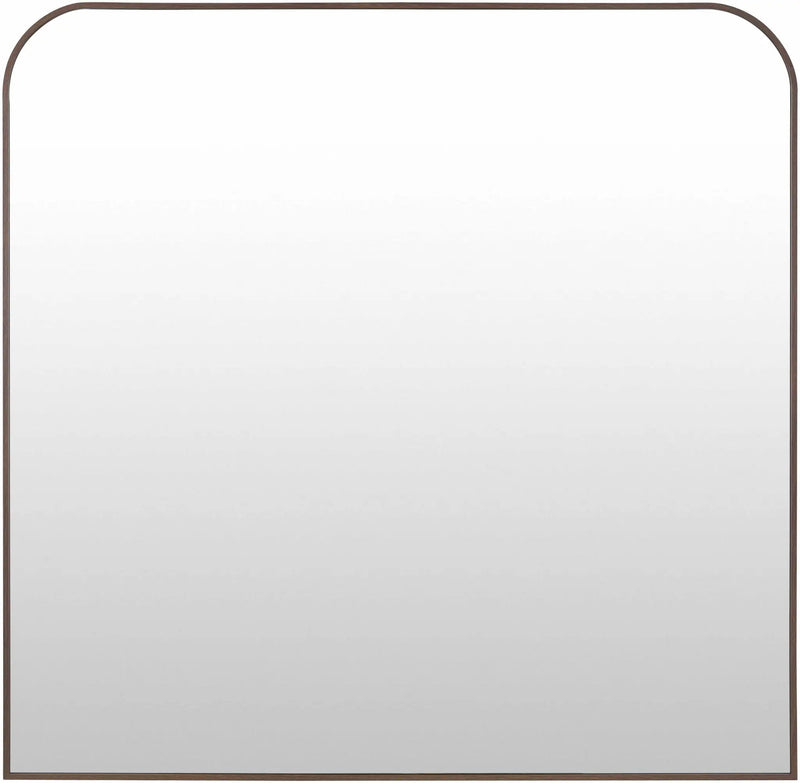 Grimisuat Dark Brown Mirror by Boutique Rugs