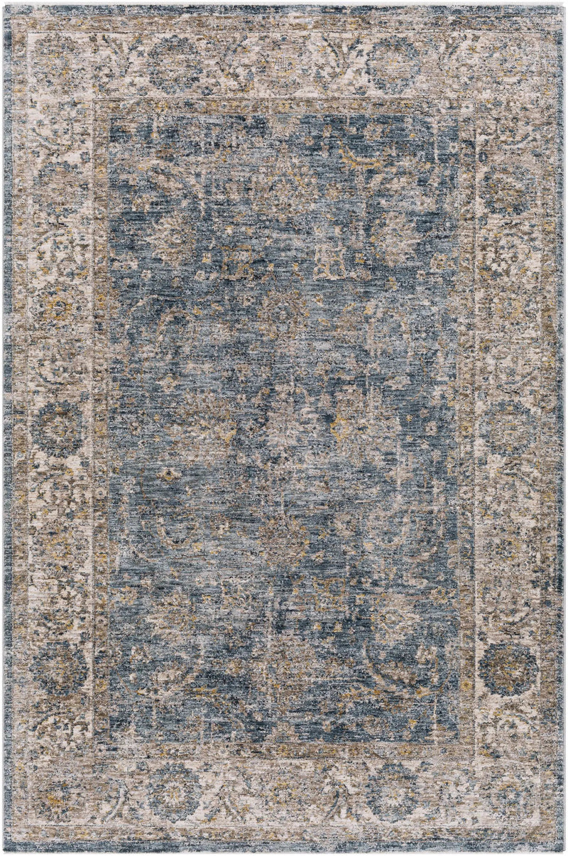 Gimli Oriental Blue Area Rug by Boutique Rugs