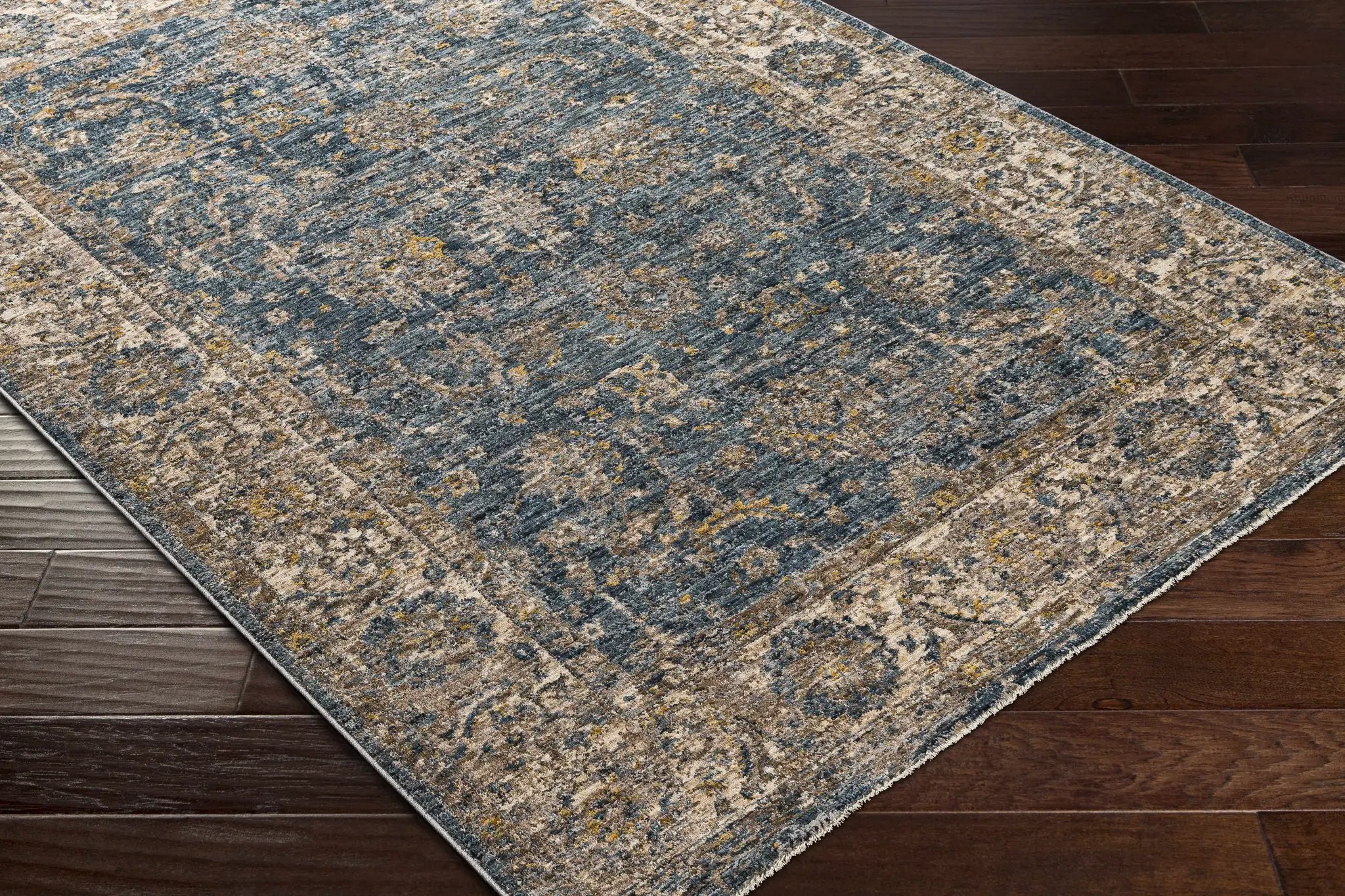 Gimli Oriental Blue Area Rug by Boutique Rugs