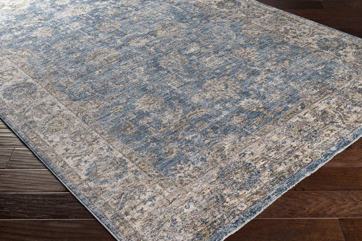 Gimli Oriental Blue Area Rug, photo 4 of 12