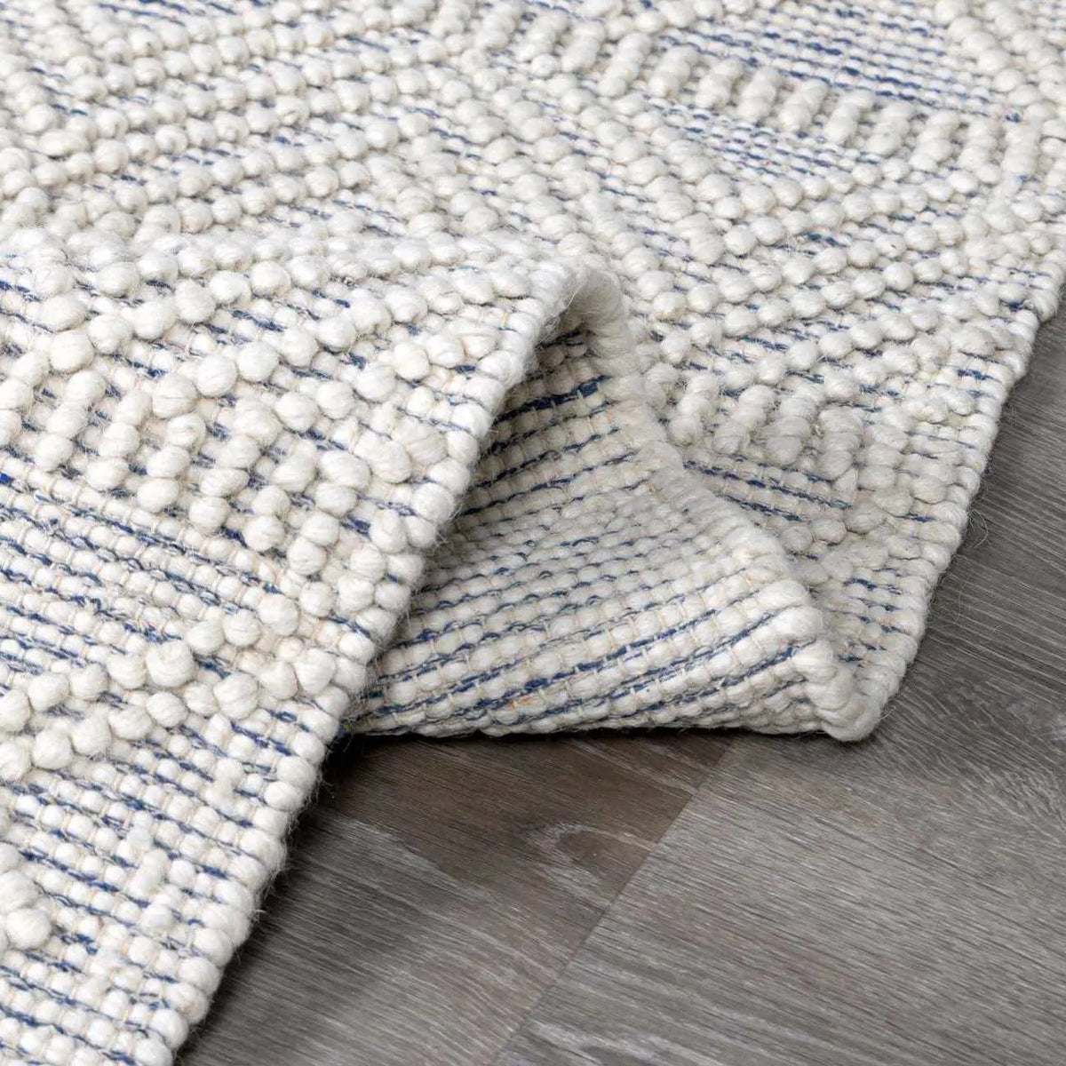 Ginter Handmade Beige Wool Rug - Clearance, photo 7 of 13