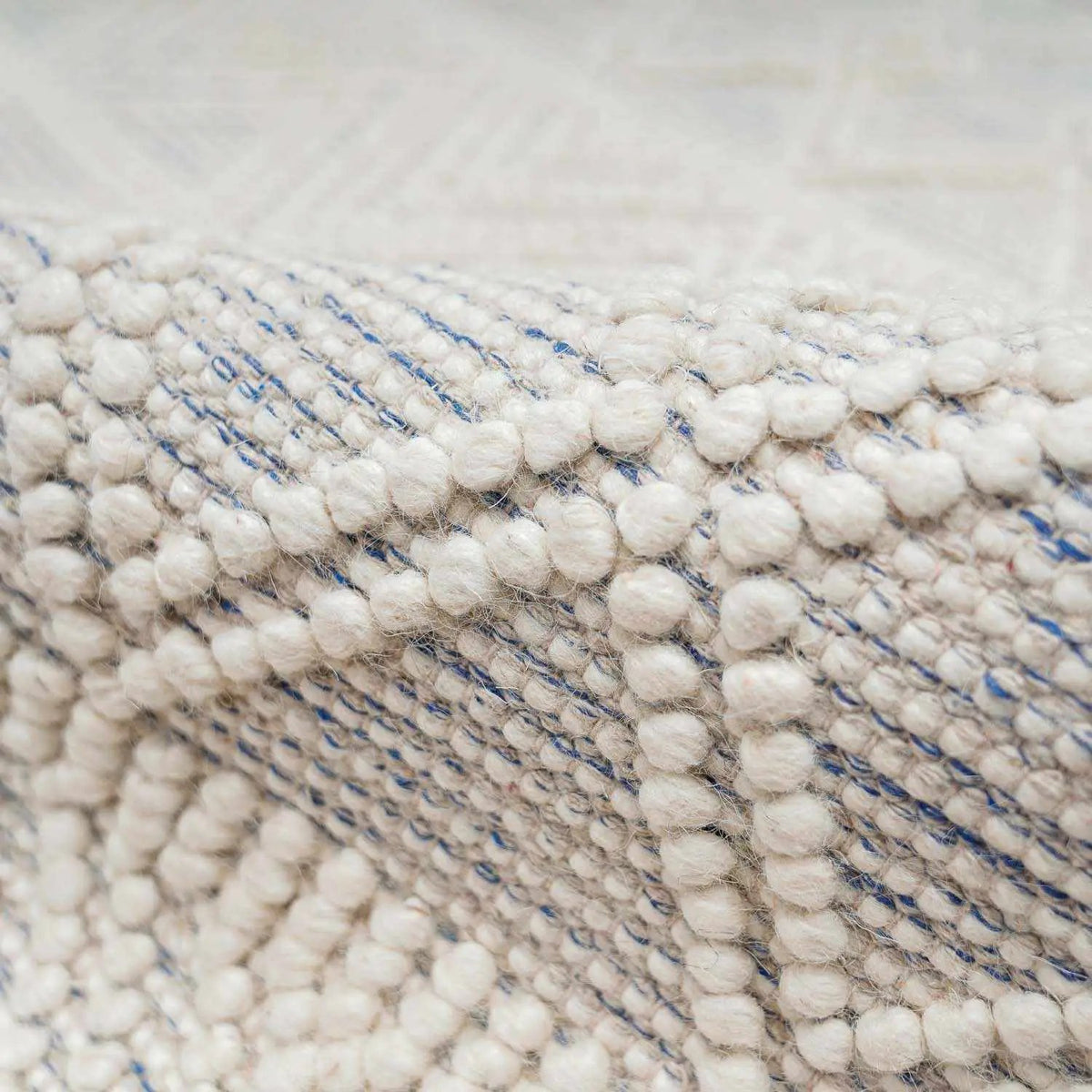 Ginter Handmade Beige Wool Rug - Clearance, photo 8 of 13