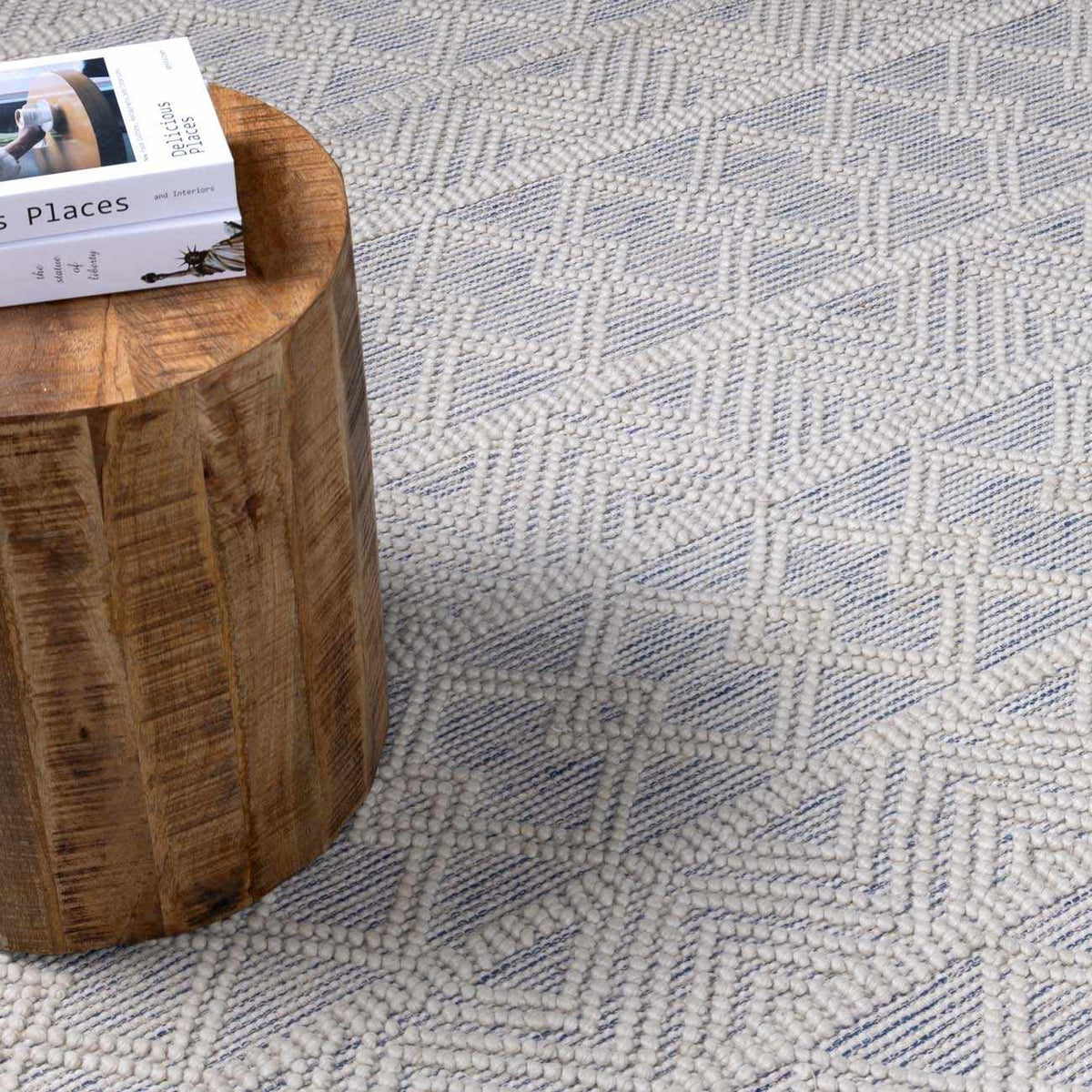 Ginter Handmade Beige Wool Rug - Clearance, photo 12 of 13