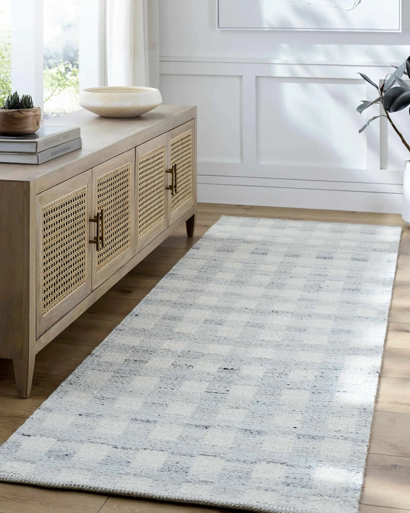 Garth Light Slate Area Rug by Boutique Rugs