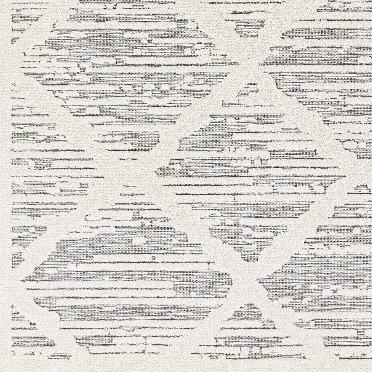 Gambang 3D Trellis Outdoor Area Rug - Clearance, sample swatch
