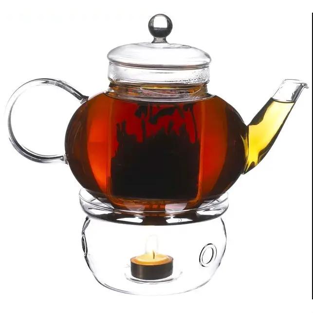 Borosilicate Glass 1.32 Quart Teapot with Removable Infuser by HomePacific