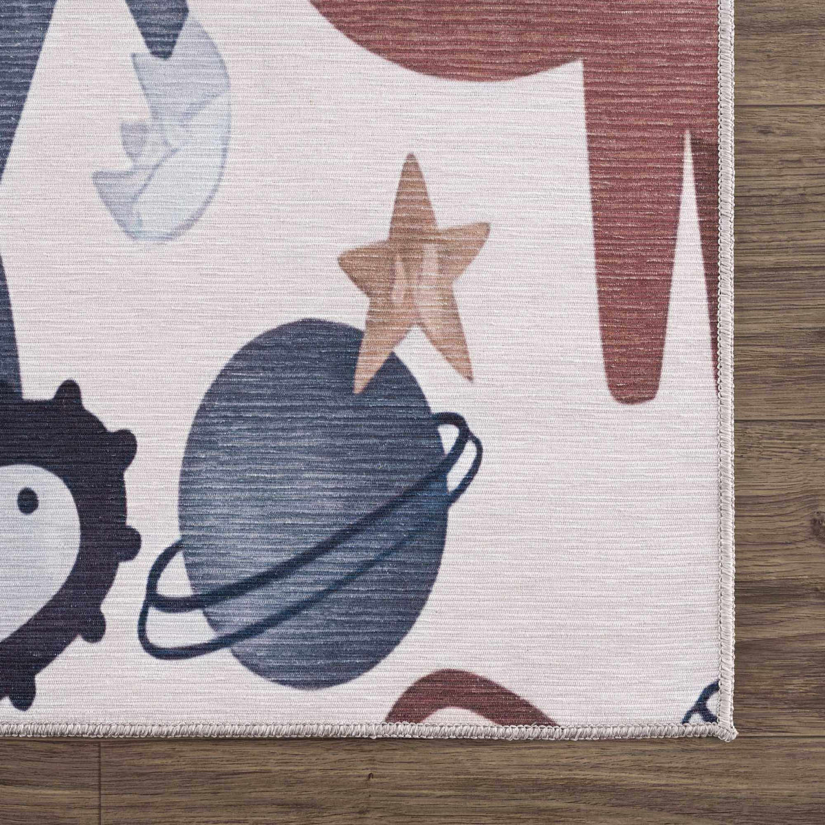Libra Rainbow Kids Washable Area Rug - Clearance, photo 6 of 9