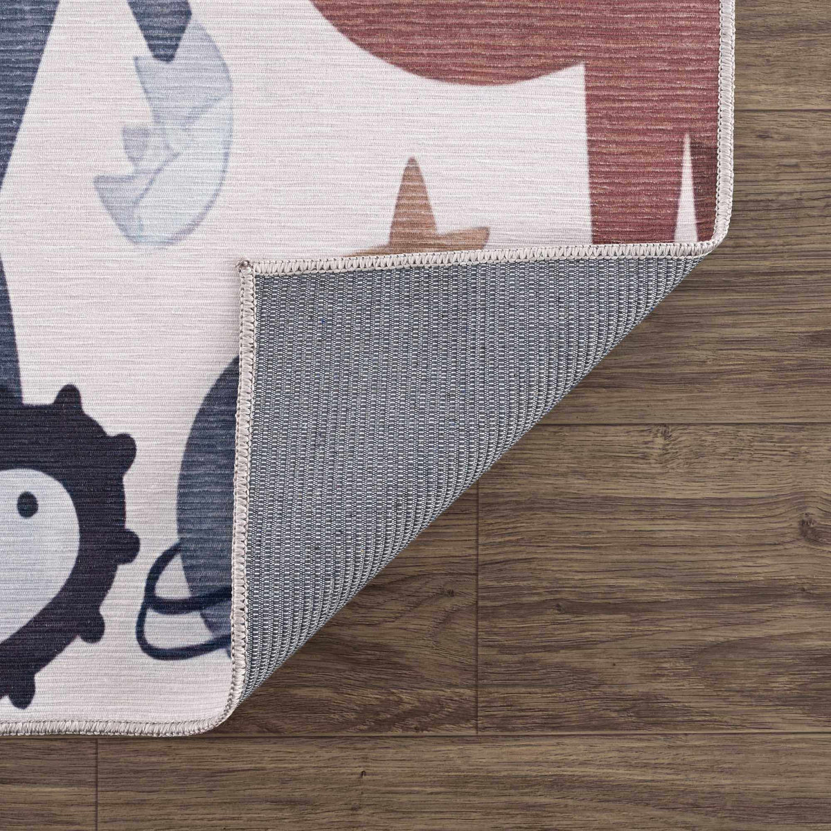 Libra Rainbow Kids Washable Area Rug - Clearance, photo 3 of 9