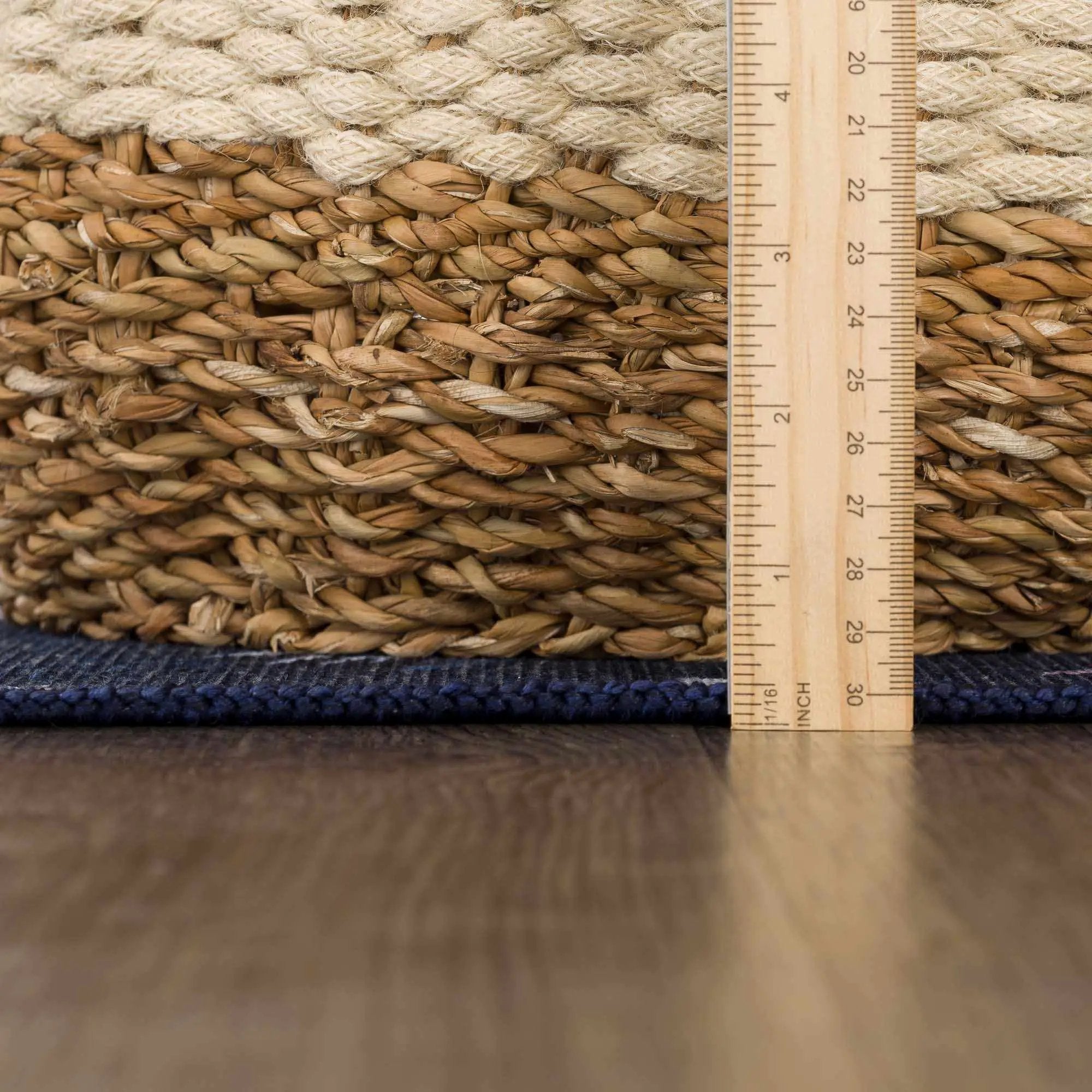 Milne Navy Dinosaur Washable Kids Rug - Clearance by Boutique Rugs