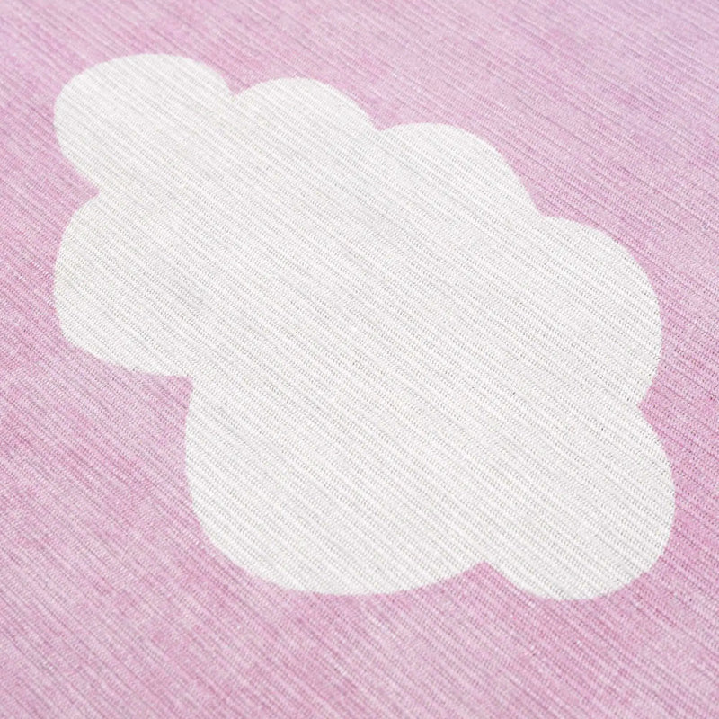 Nizar Pink Cloud Washable Kids Rug - Clearance by Boutique Rugs