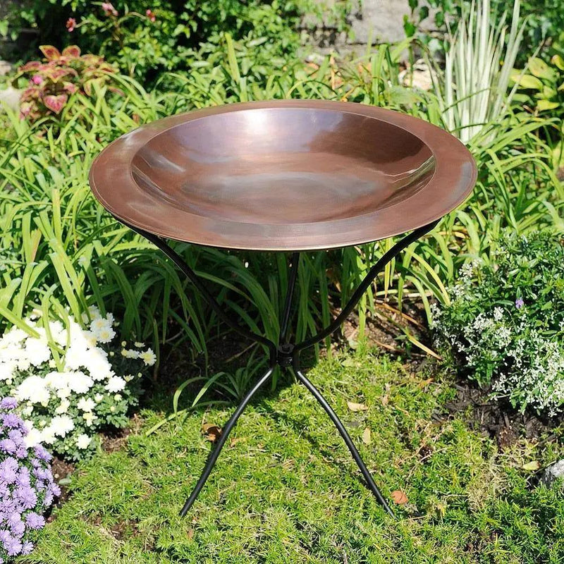 29-inch High Tripod Ring Stand for Birdbath - Bird Bath Bowl Not Included by HomePacific