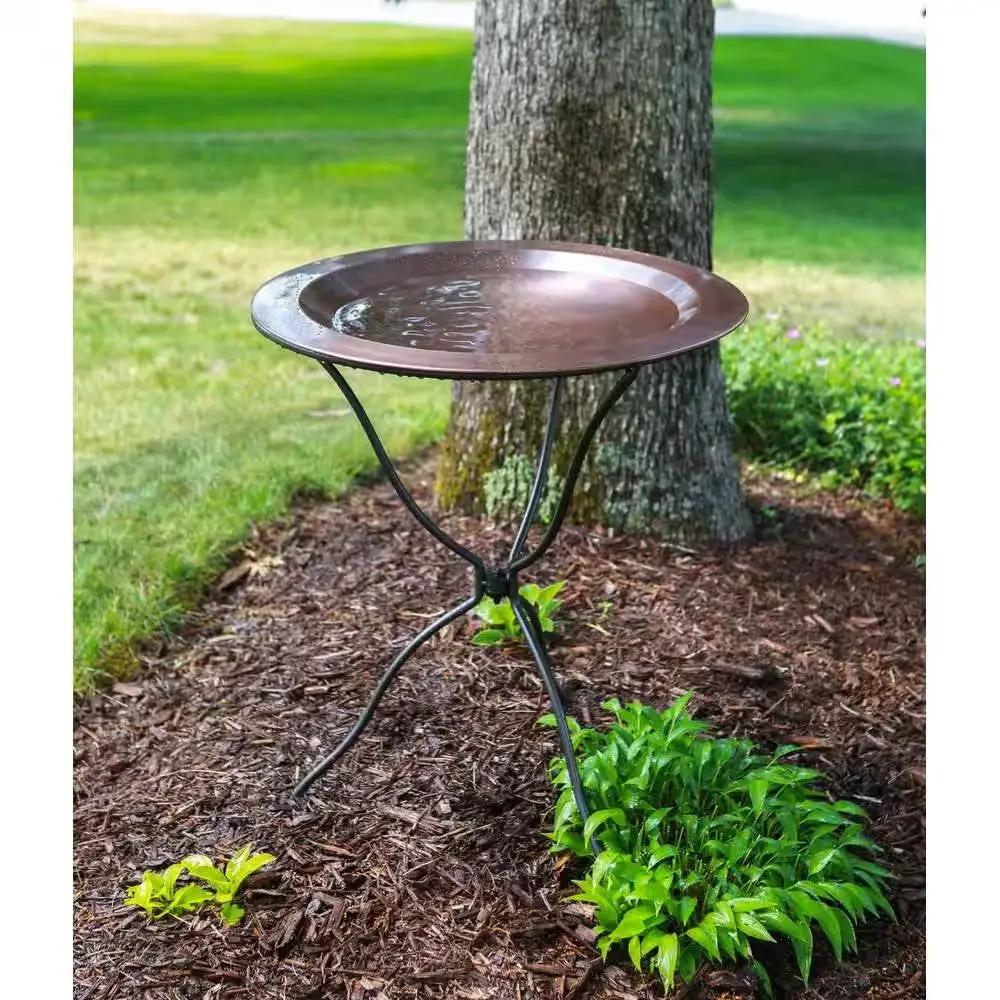 29-inch High Tripod Ring Stand for Birdbath - Bird Bath Bowl Not Included by HomePacific