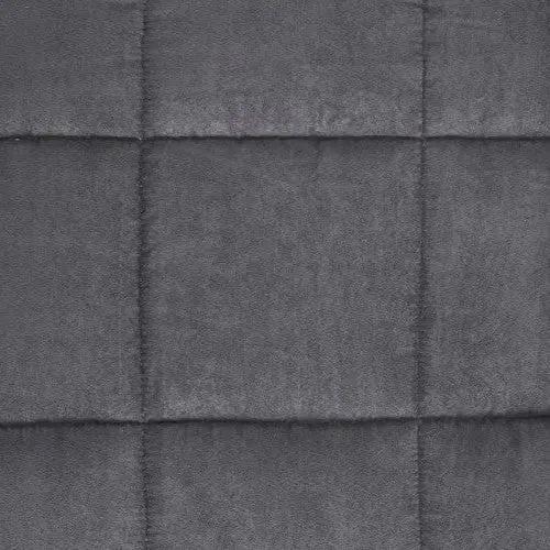 Full/Queen Plush Sherpa Reversible Micro Suede Comforter Set in Gray by HomePacific