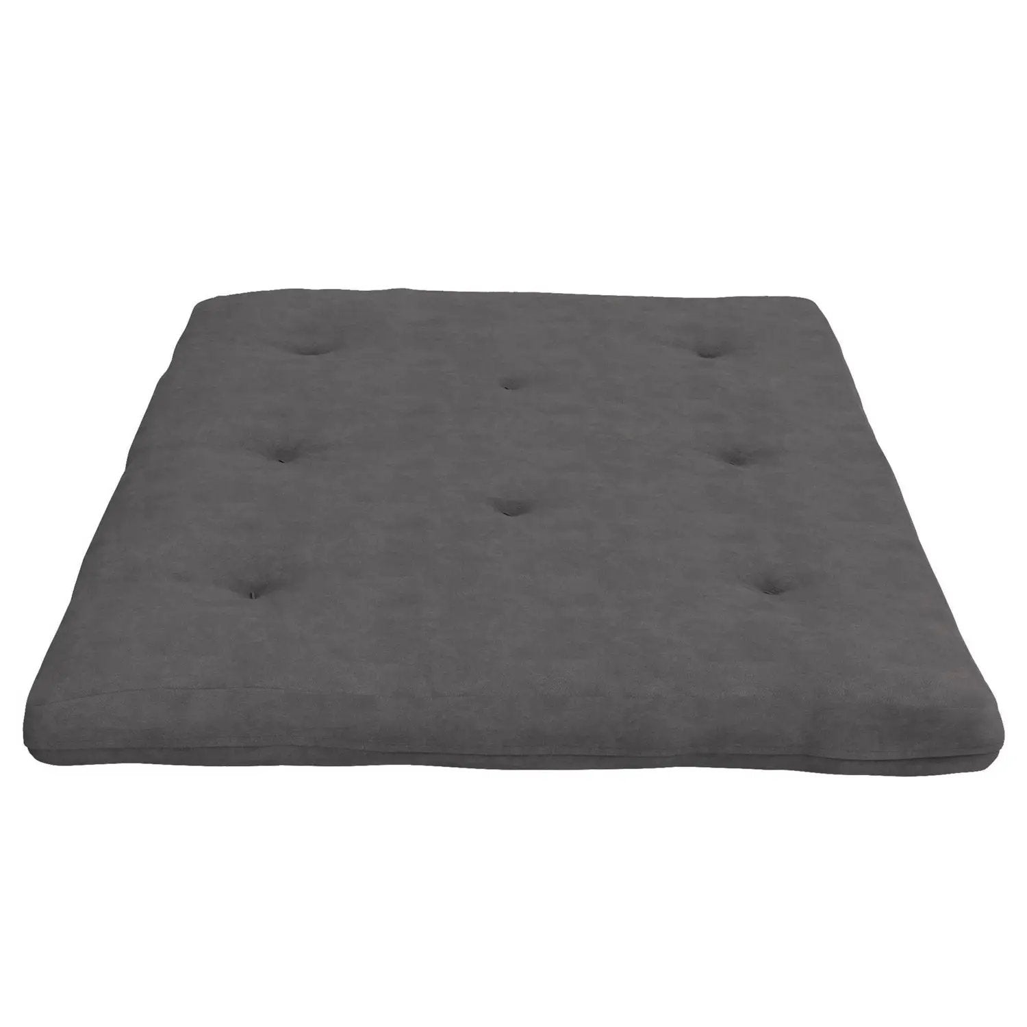 Full size 6-inch Thick Futon Mattress in Grey by HomePacific