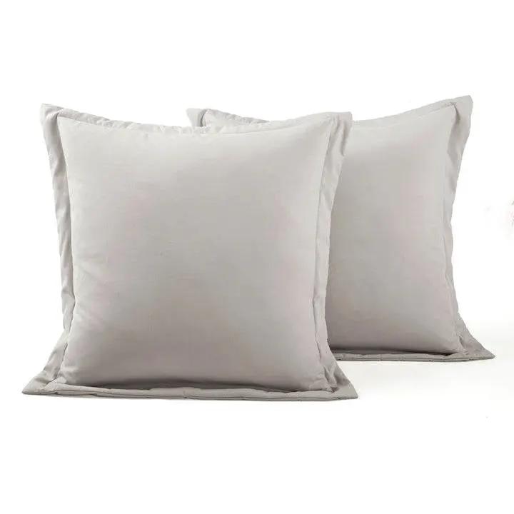 King French Country Grey 5-Piece Lightweight Comforter Set with Lace Trim by HomePacific