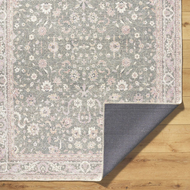 Alyson Vintage Flat Pile Washable Rug by Boutique Rugs