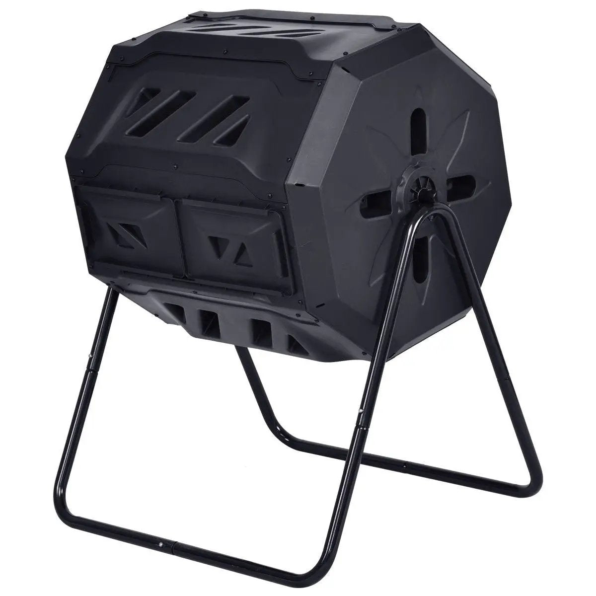 Outdoor 43-Gallon Compost Bin Tumbler Home Garden Composter by HomePacific