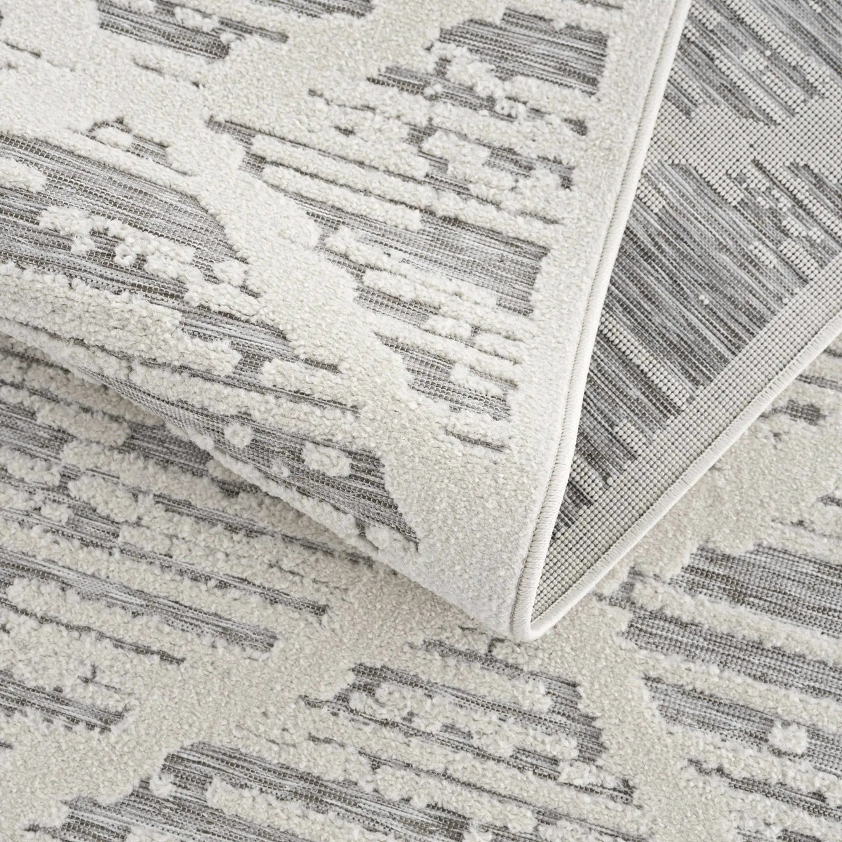 Gambang 3D Trellis Outdoor Area Rug - Clearance, photo 8 of 24