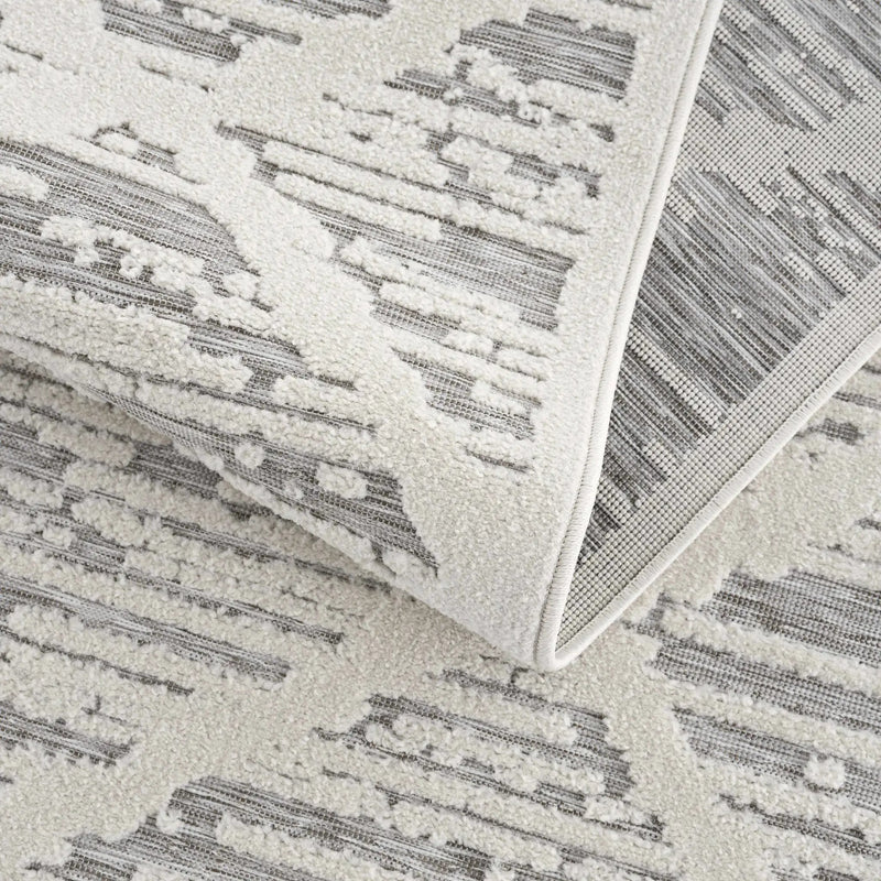 Gambang 3D Trellis Outdoor Area Rug - Clearance by Boutique Rugs