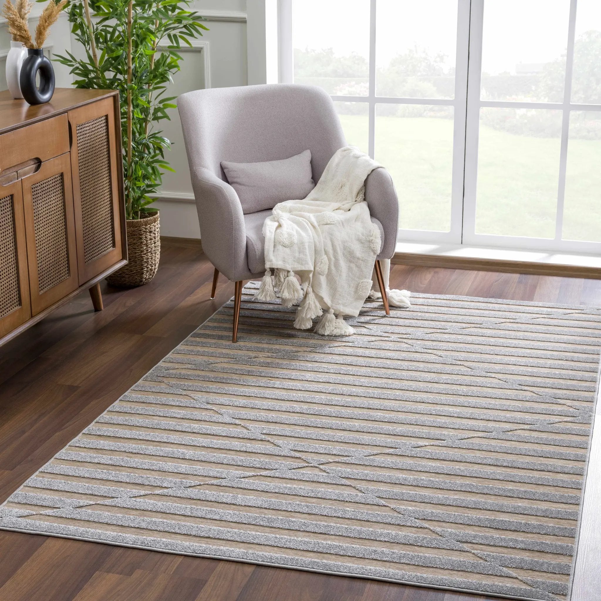 Webuye 3D Outdoor Area Rug - Clearance by Boutique Rugs