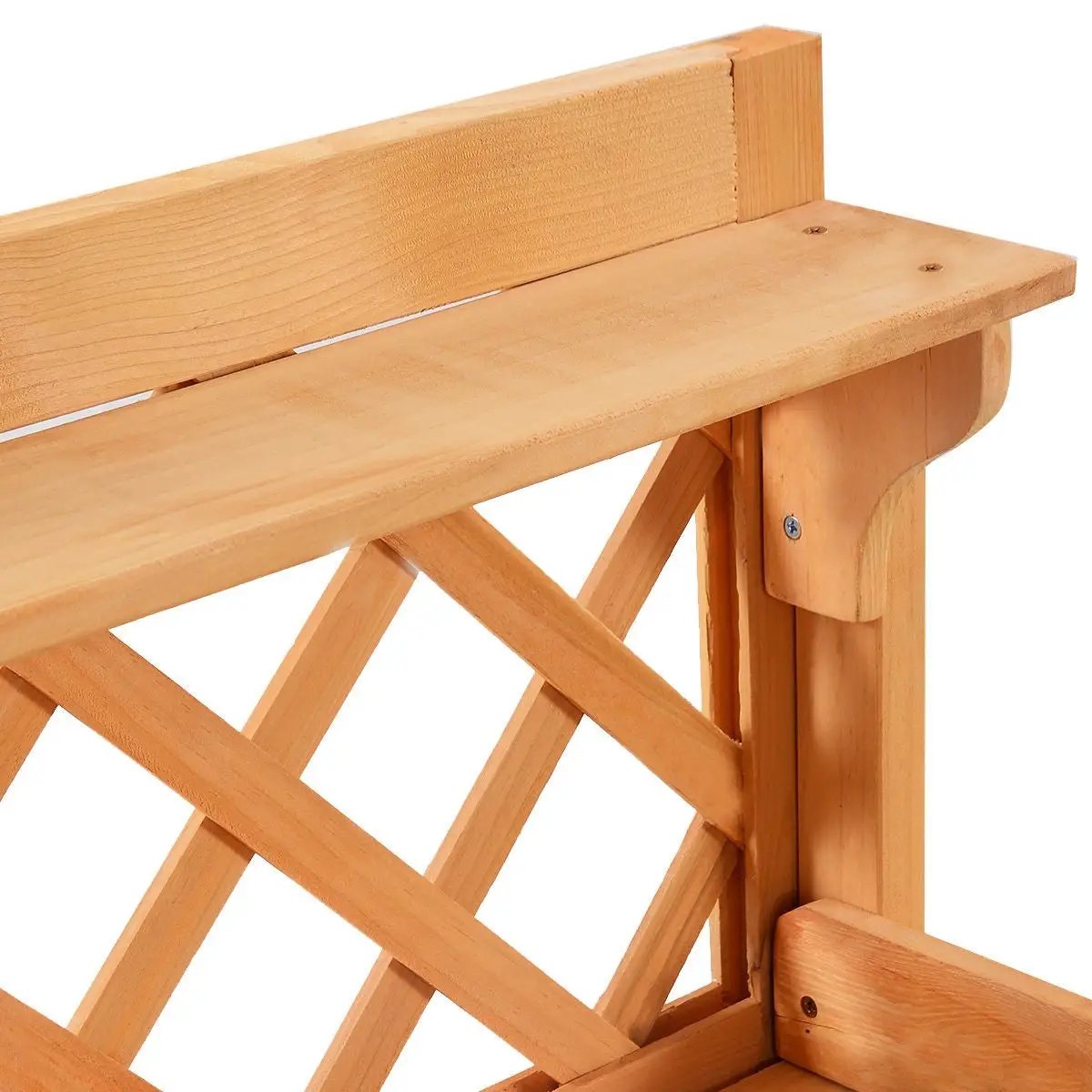 Outdoor Home Garden Wooden Potting Bench with Storage Drawer by HomePacific