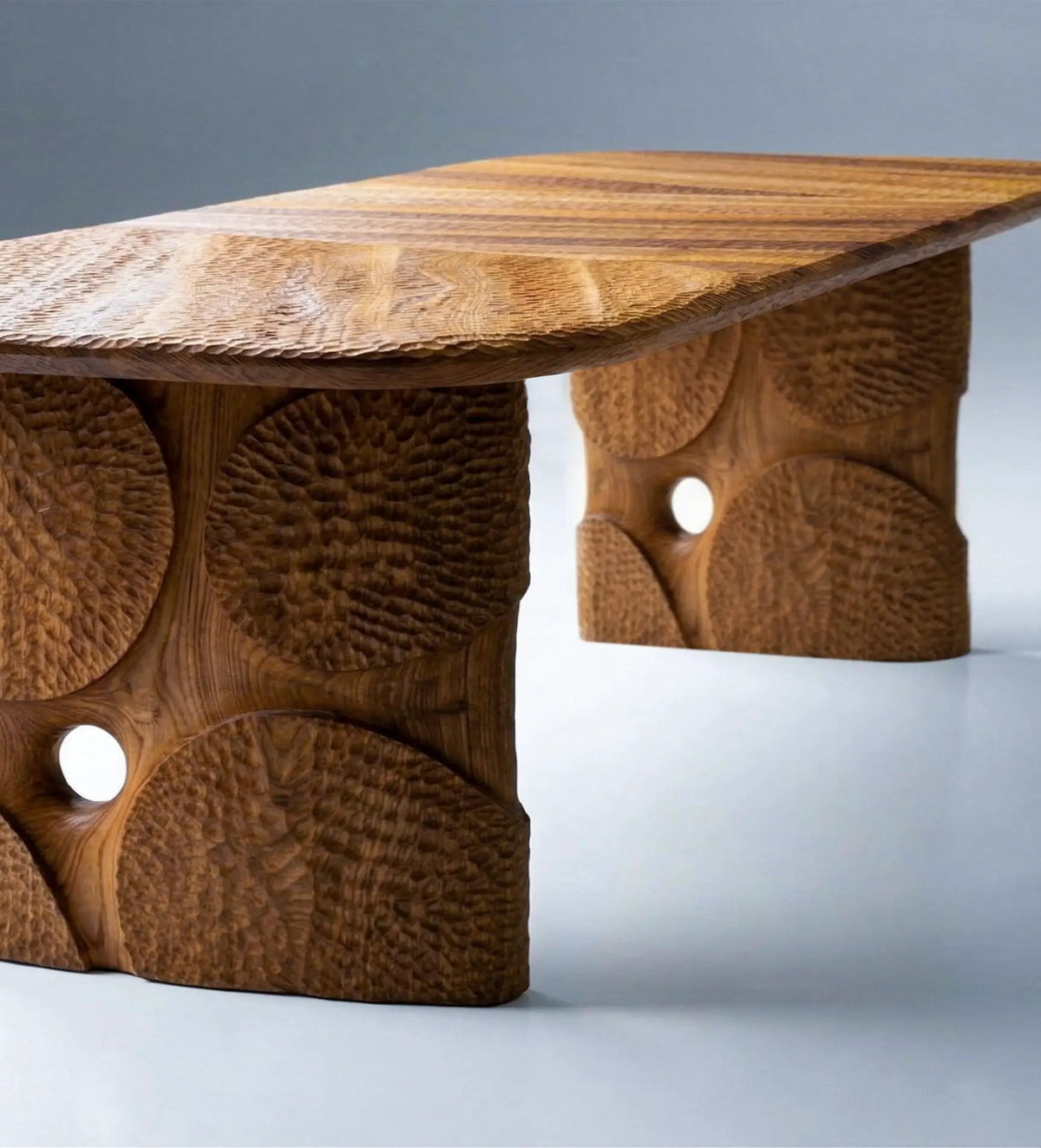 Hand-Carved Dining Table, photo 3 of 5