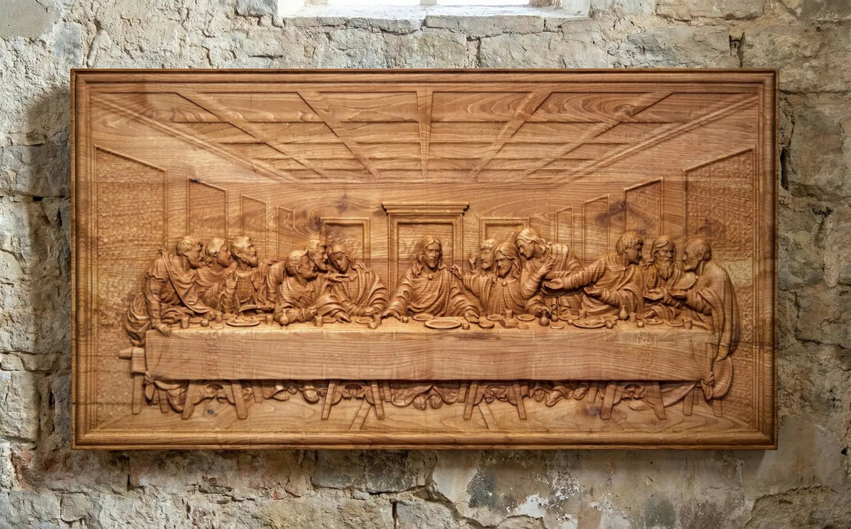 Wooden The Last  Supper, photo 2 of 5