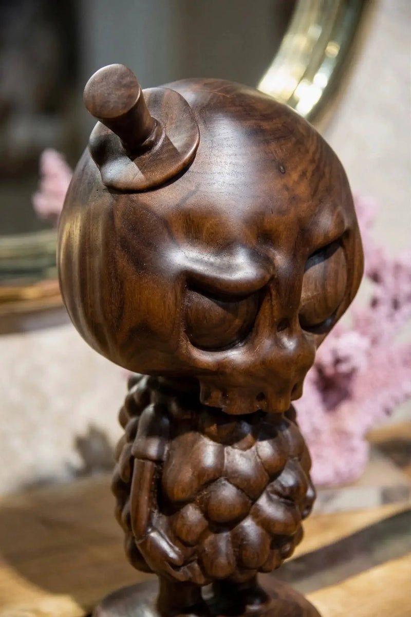 Handcrafted Tycoco Wooden Sculpture - 15" Tall by Gizz