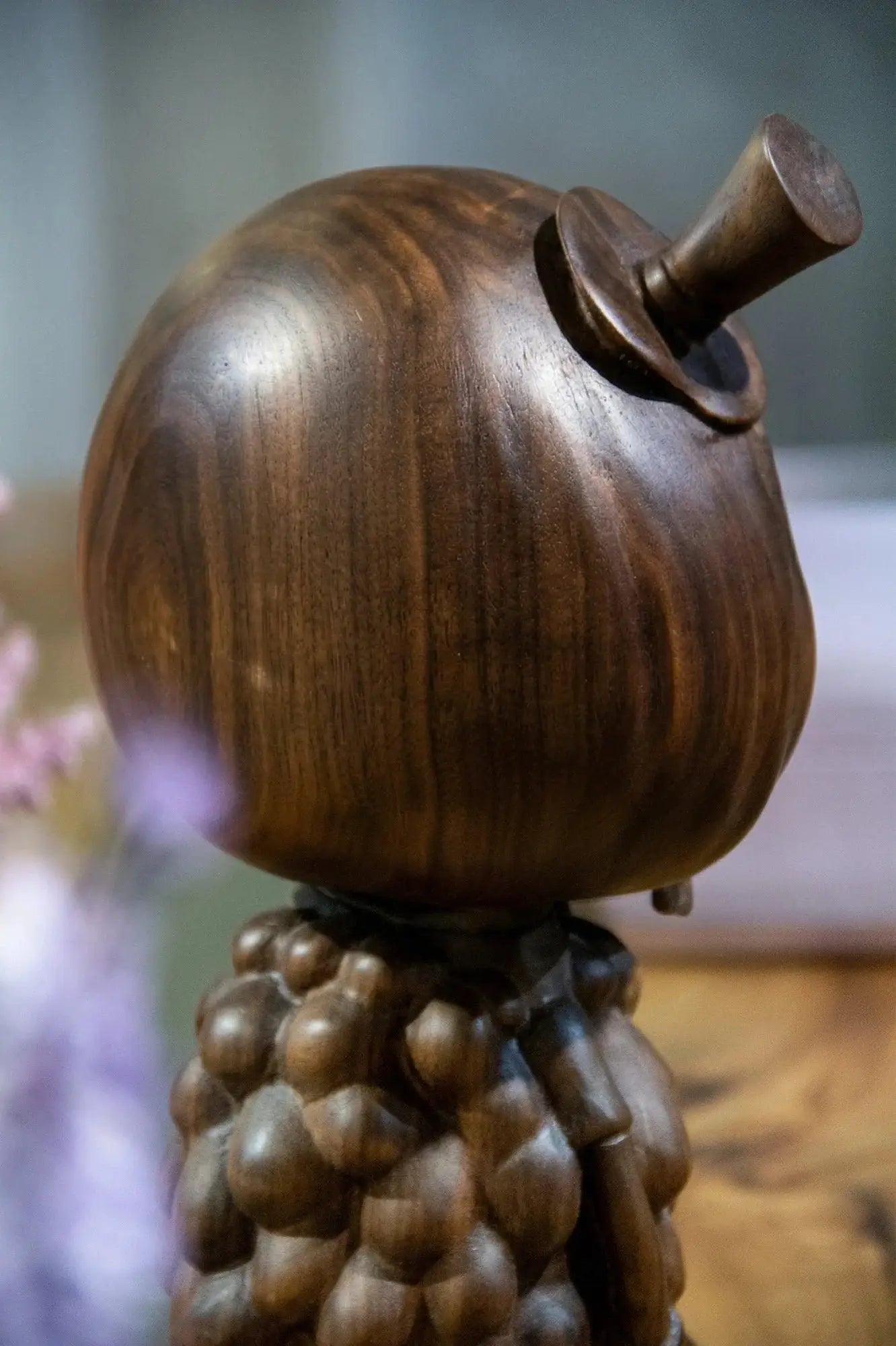 Handcrafted Tycoco Wooden Sculpture - 15" Tall by Gizz