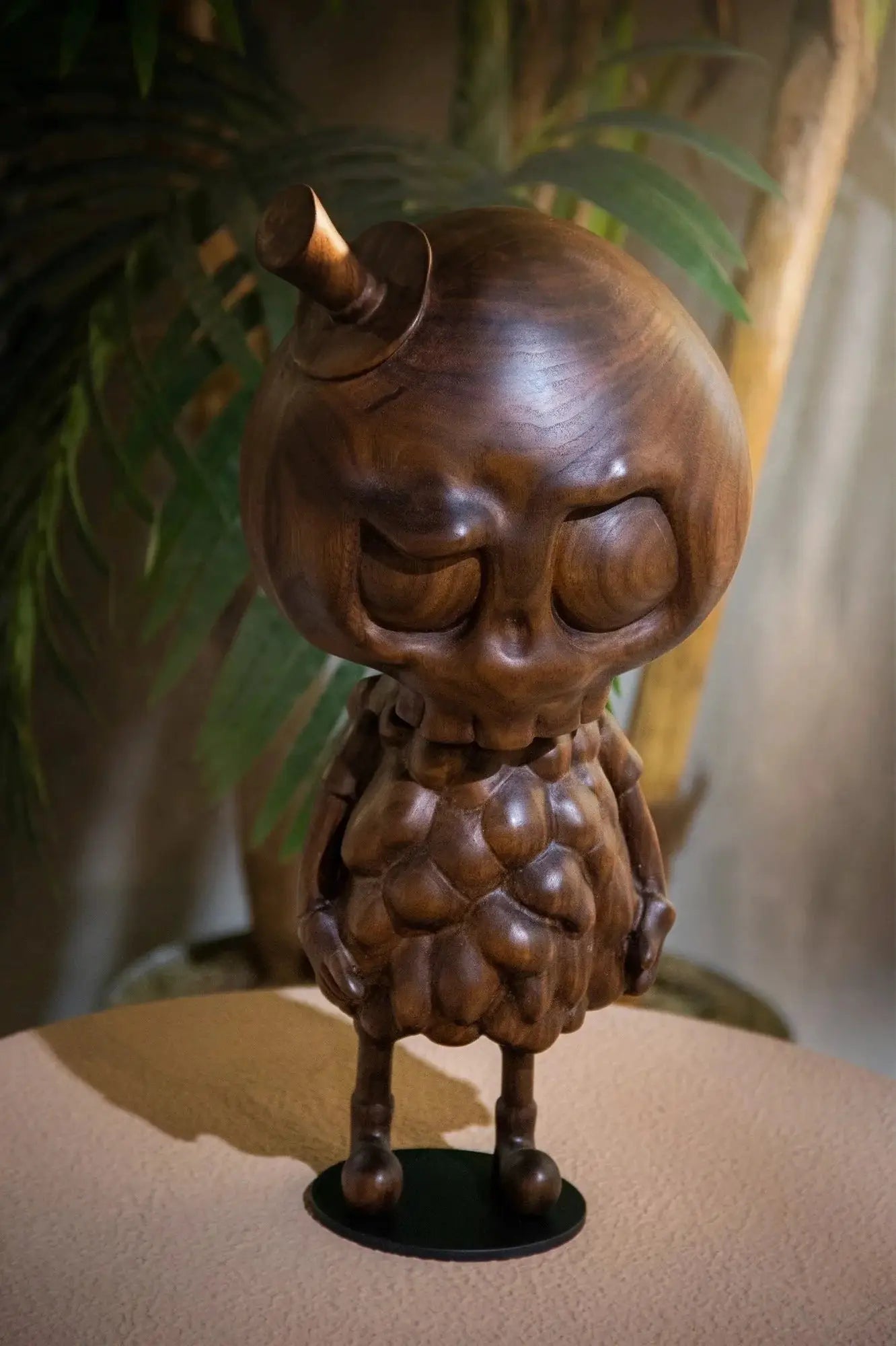 Handcrafted Tycoco Wooden Sculpture - 15" Tall by Gizz