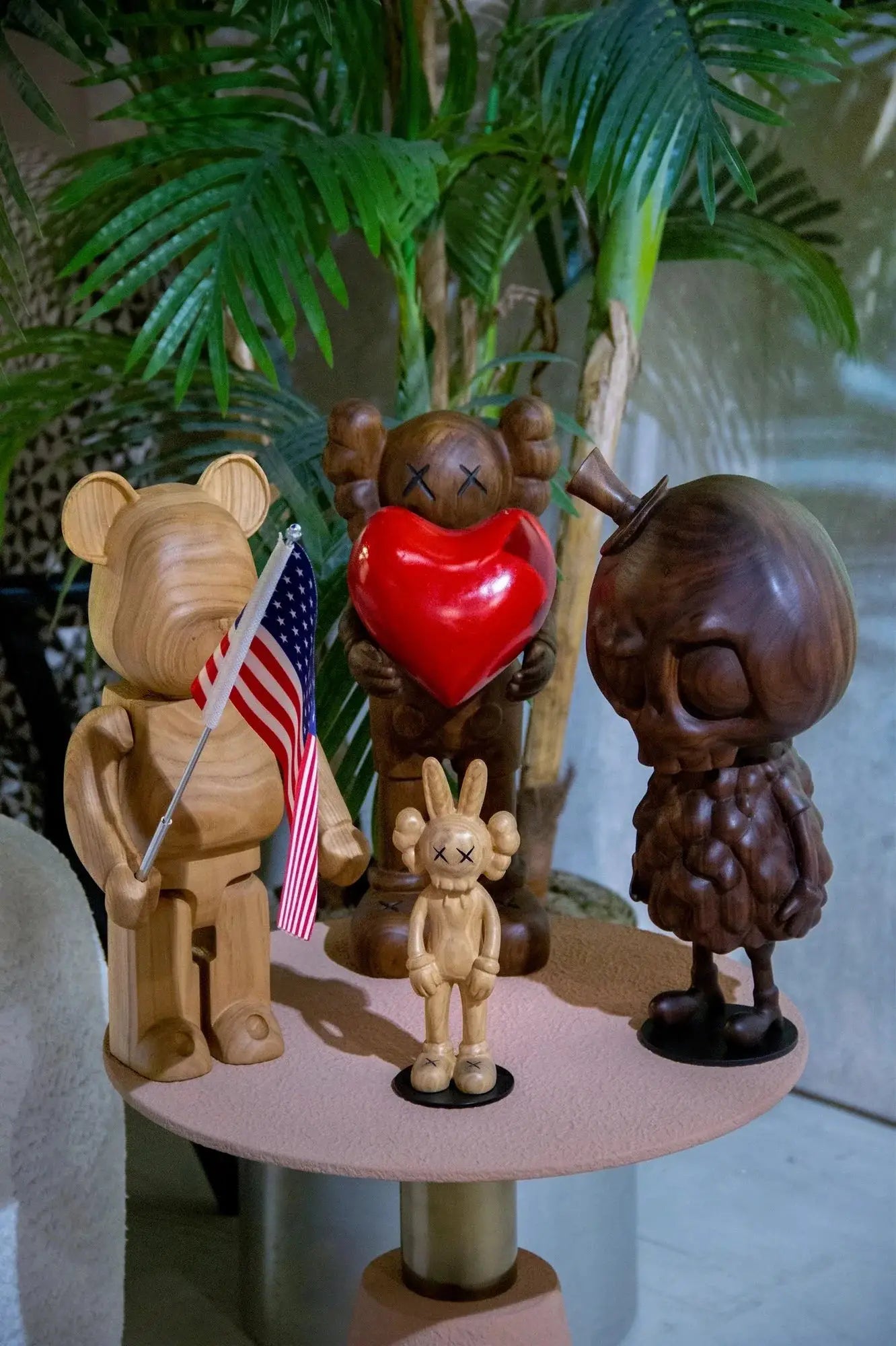 Handcrafted Tycoco Wooden Sculpture - 15" Tall by Gizz