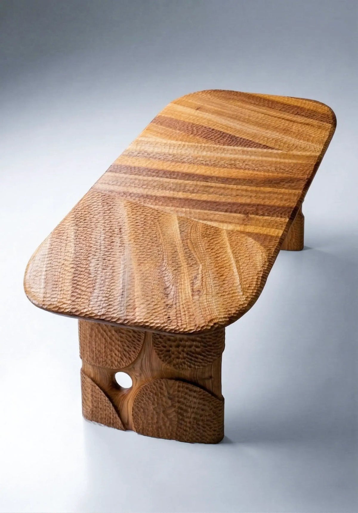 Hand-Carved Dining Table, photo 4 of 5