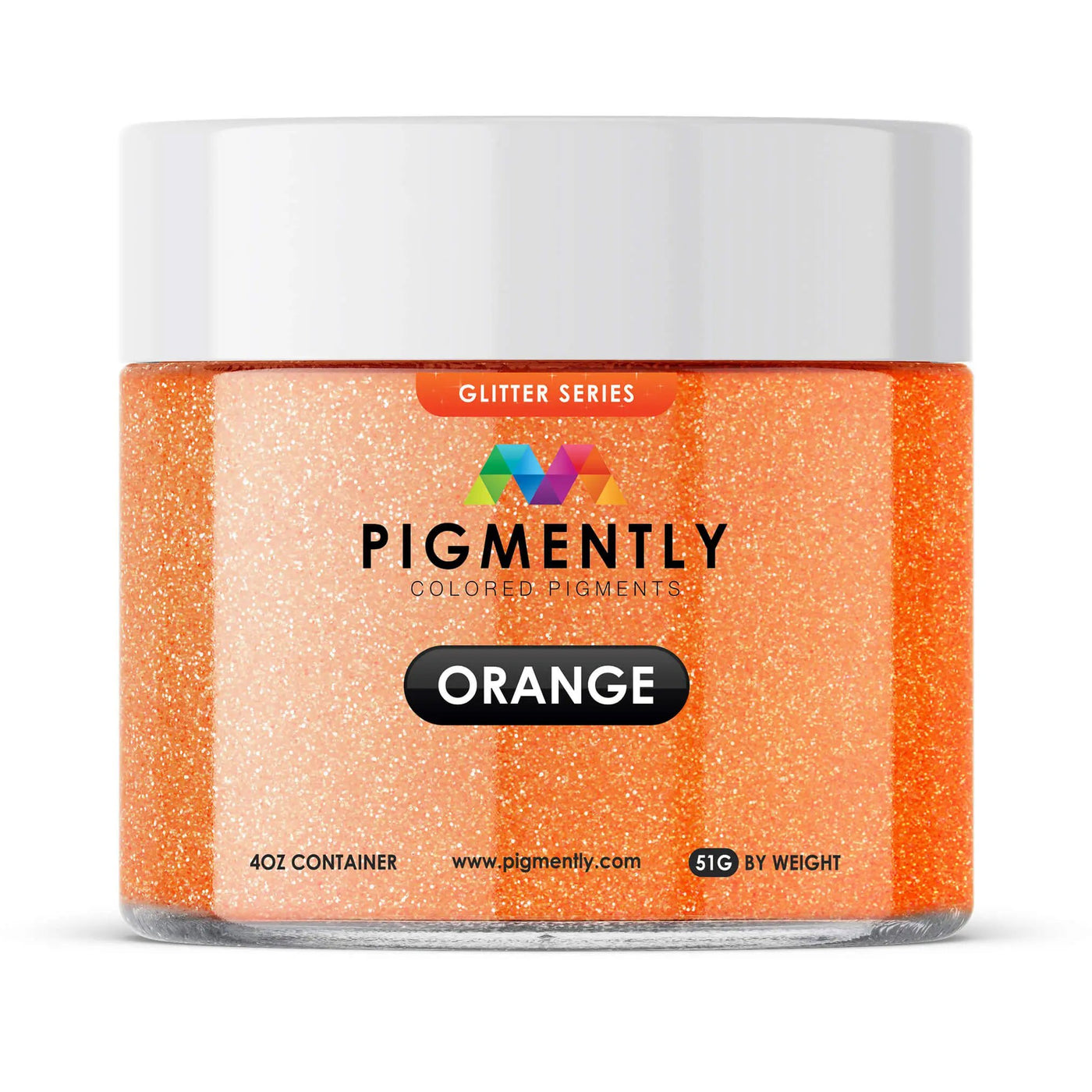 Orange Glitter Epoxy Powder Pigment by UltraClear Epoxy