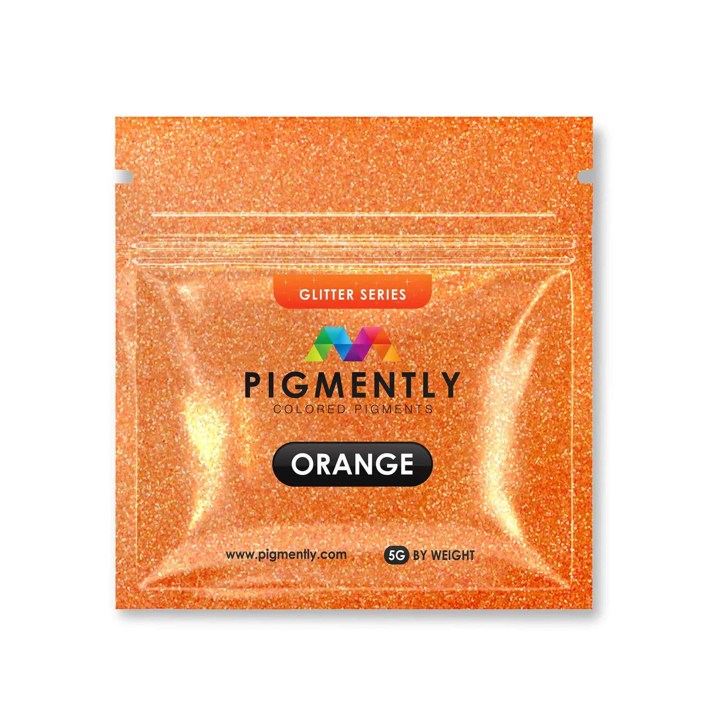 Orange Glitter Epoxy Powder Pigment by UltraClear Epoxy